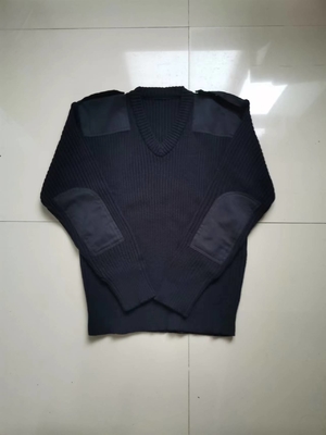 militaire trui, politiesweater, wolsweater