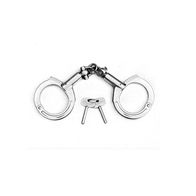 Het echte Metaal Ierse Handcuffs Antimateriaal van de Relpolitie voor Misdadigersgevangenen verbant