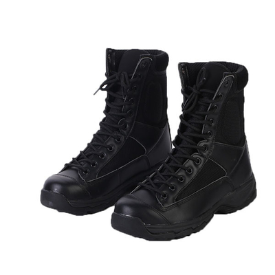 De Sterke Zwarte Militaire Tactische Laarzen van het douaneontwerp voor Mannen en Vrouwen