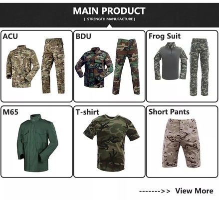 Bos het Kostuumleger Multicam van het Camouflagebdu Gevecht Eenvormig voor Militair