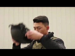 Kogelvrije Op zwaar werk berekende Ballistische Helm met Effectweerstand en Zwarte Kleur