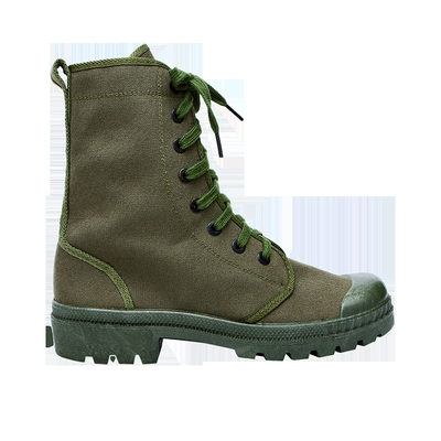 kwaliteit  Canvas Cotton Combat Tactical Boots Army Soldier Military Training Shoes fabriek
