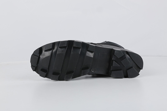 Hoge schoenen lichtgewicht woestijn waterdicht sport rubber gevechtsschoenen zwart leer tactische laarzen voor mannen