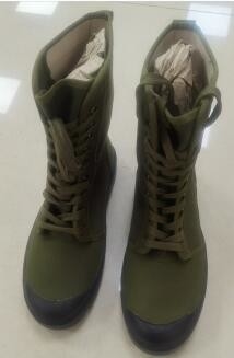 Canvas Combat boot, Tactical Boot Anti Slip boot, militaire canvas boot