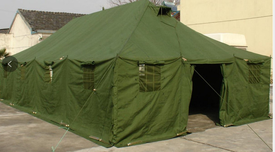 Grote militaire canvas tent 12*4,8m waterdichte tent glazen tent
