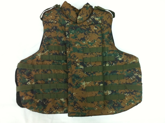 Verstelbaar militair ballistisch vest van nylon met sluitknop