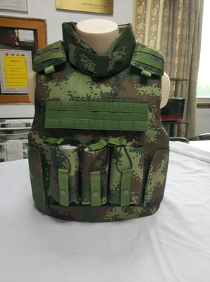 Nylon militair tactisch kogelvrij vest met NIJ IIIA/III/IV bescherming zacht trauma pad