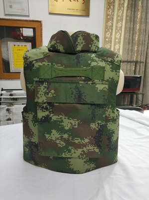 Nylon militair tactisch kogelvrij vest met NIJ IIIA/III/IV bescherming zacht trauma pad