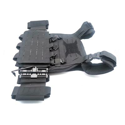 Comfort Militair tactisch kogelvrije vest met geïntegreerde ballistische platen en sluiting met knoppen