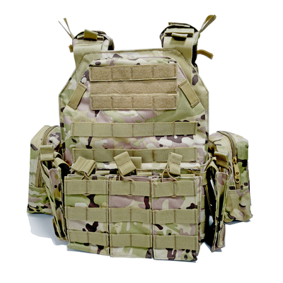 Aangepaste zware pantserkogelvrij vest camouflagekleur voor taille en kruis