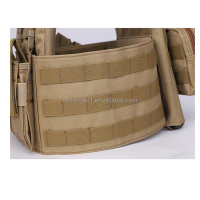 Ondersteun OEM Combat Ballistic Vest met Snap Button Closure en meer
