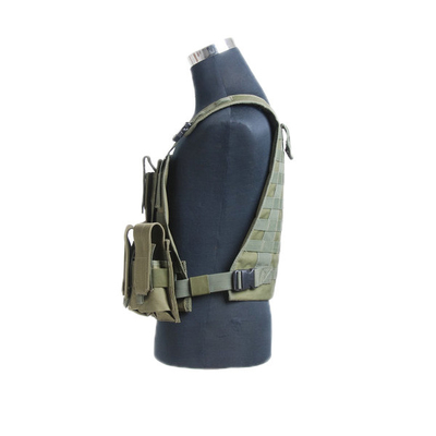 Nylon Combat Tactical Vest Verstelbare grootte Afneembare schouderbanden