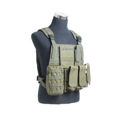 Nylon Combat Tactical Vest Verstelbare grootte Afneembare schouderbanden