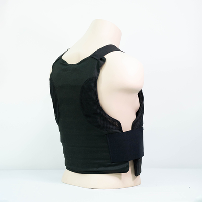 NIJ 0115.00 Steekweste met koolstofvezel pantserstukken bekleed met aramide stof