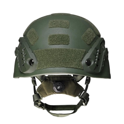 Zwarte tactische ballistische helm met slagweerstand