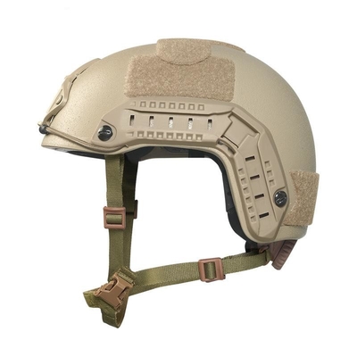 NIJ Level IIIA Antibacteriële zwarte tactische ballistische helm met kogelvrije bescherming