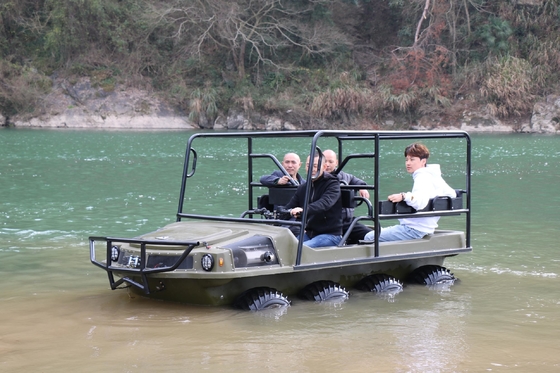 Agile 830KG gepantserde voertuigen met startmethode van drievoudige verzekering één knop elektrische start