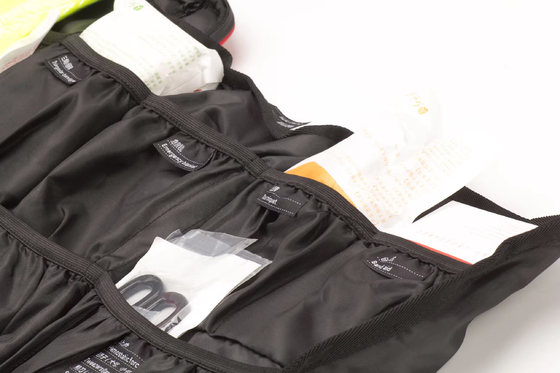 Rood Kleur EHBO Tactische Tas Compact Lichtgewicht En Verpakt met essentiële benodigdheden EHBO Kit Bag Medische Kit