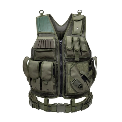 Veiligheidsbewaker Combat vest Voor jacht Crossfit Gym Paintball Game Tactische pantser vest comfortabel &amp; ademend