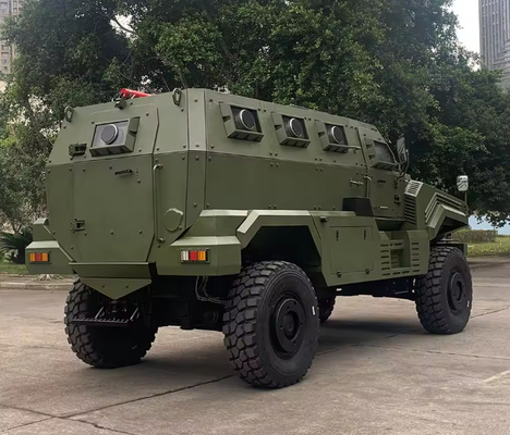 830kg 800cc motor Militair gepantserd voertuig met 1500mm spoor
