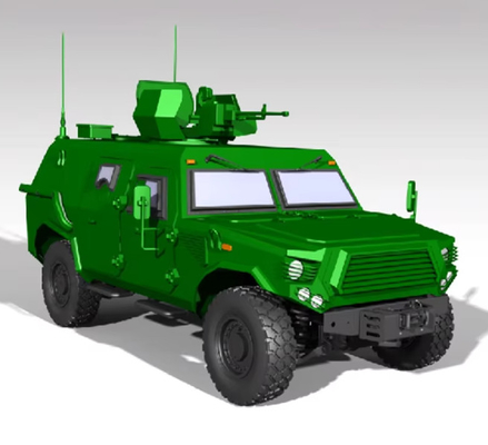 800cc motorcapaciteit 3 Amfibische militaire gepantserde voertuigen