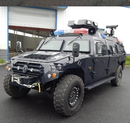 4X4 gepantserde aanvals-oproervoertuig kruiser voor grenspatrouille, communicatiecommando, aanval andere taken