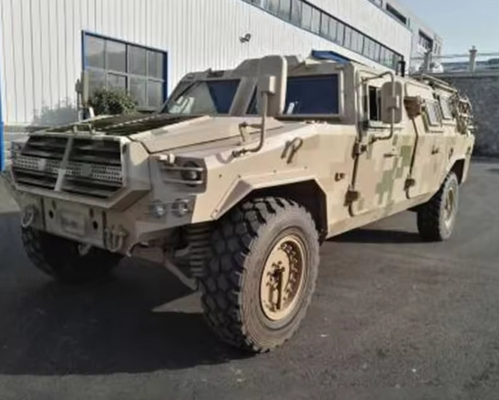 4X4 gepantserde aanvals-oproervoertuig kruiser voor grenspatrouille, communicatiecommando, aanval andere taken