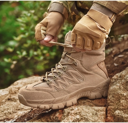 Outdoor High-top Tactische laarzen voor mannen Bergbeklimmen Jagtlaarzen Training High-top laarzen voor mannen