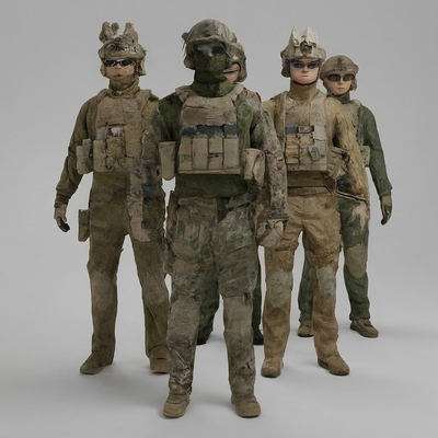 Tactische uniformen voor militaire en wetshandhavingsoperaties met meerdere doeleinden