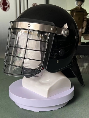 Gehele gezichtsbeschermingsapparatuur Helmet voor rellenbewakers met visor