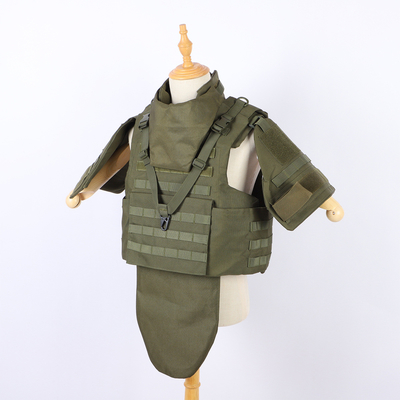 Tactische uitrusting Beveiligingsmolle-systeem Oxford Stoffen draagvest Tactisch vest met zachte UHMWPE pantserplaat