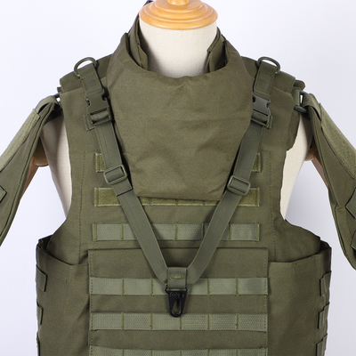 Tactische uitrusting Beveiligingsmolle-systeem Oxford Stoffen draagvest Tactisch vest met zachte UHMWPE pantserplaat