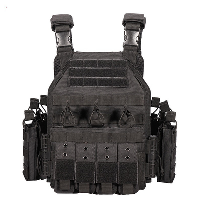 Tactische training vest Tas Plaat Drager Snelle release Jagen Molle Tactische gewicht vest Vrouwen Mannen training