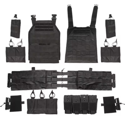 Tactische training vest Tas Plaat Drager Snelle release Jagen Molle Tactische gewicht vest Vrouwen Mannen training