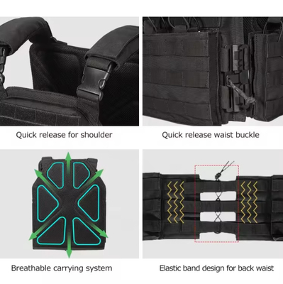 Goed ventilatie Tactisch vest