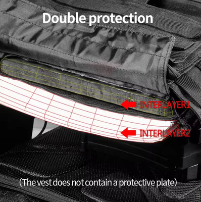 Tactische training vest Tas Plaat Drager Snelle release Jagen Molle Tactische gewicht vest Vrouwen Mannen training