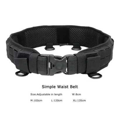 Holster Accessoires Buitenbeveiliging Tactische riem Gordel met 11 zakken