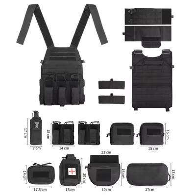 Tactisch vest op maat jachtgerei Plaatdrager Groen Volledige bescherming Tactisch vest Outdoor Training