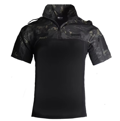Tactisch uniform korte mouwen tactisch pak camouflage losse snel droogende outdoor zomersportkleding