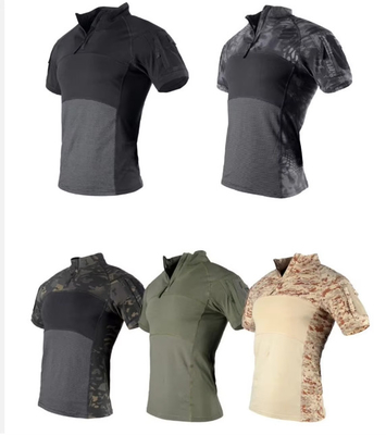 Tactisch uniform korte mouwen tactisch pak camouflage losse snel droogende outdoor zomersportkleding