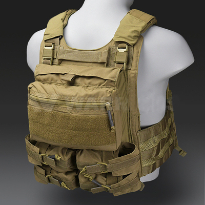 PTG Hot Sale Cordura Nylon Plate Carrier Vest Gilet Tactique De Combat Tactical Camo Vest met CP CPC stijl