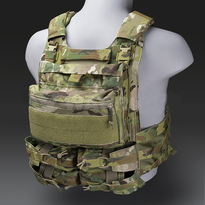 PTG Hot Sale Cordura Nylon Plate Carrier Vest Gilet Tactique De Combat Tactical Camo Vest met CP CPC stijl