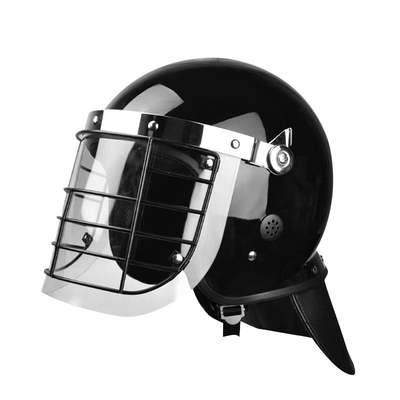 Hoofdbescherming oproerbestrijdingsapparatuur uitrusting Tactische beveiligingswacht ABS Helm oproerhelm