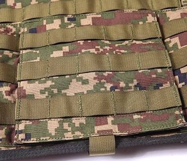 Comfortabel zwart verstelbaar nylon militair tactisch kogelvrij vest met platen NIJ IIIA/III/IV
