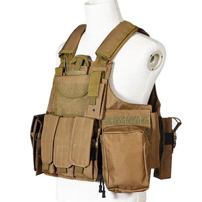 Breathability Verstelbare schouderbanden Combat Ballistic Vest voor effectieve pantserbescherming