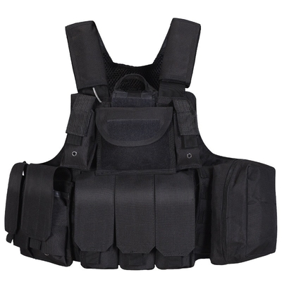 Breathability Verstelbare schouderbanden Combat Ballistic Vest voor effectieve pantserbescherming
