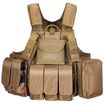 Breathability Verstelbare schouderbanden Combat Ballistic Vest voor effectieve pantserbescherming