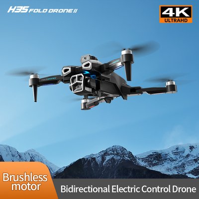 Professionele 4K HD ESC Dual Camera Mini Drone H35 Brushless Optical Flow WIFI Quadcopter Obstakelvermijding Remote
