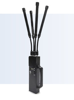 2024 Nieuwe handheld drone jammer signaal interferentie apparaat met 4 kanalen