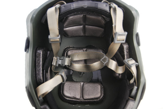 Goede ventilatie Tactische militaire helm met Aramid materiaal